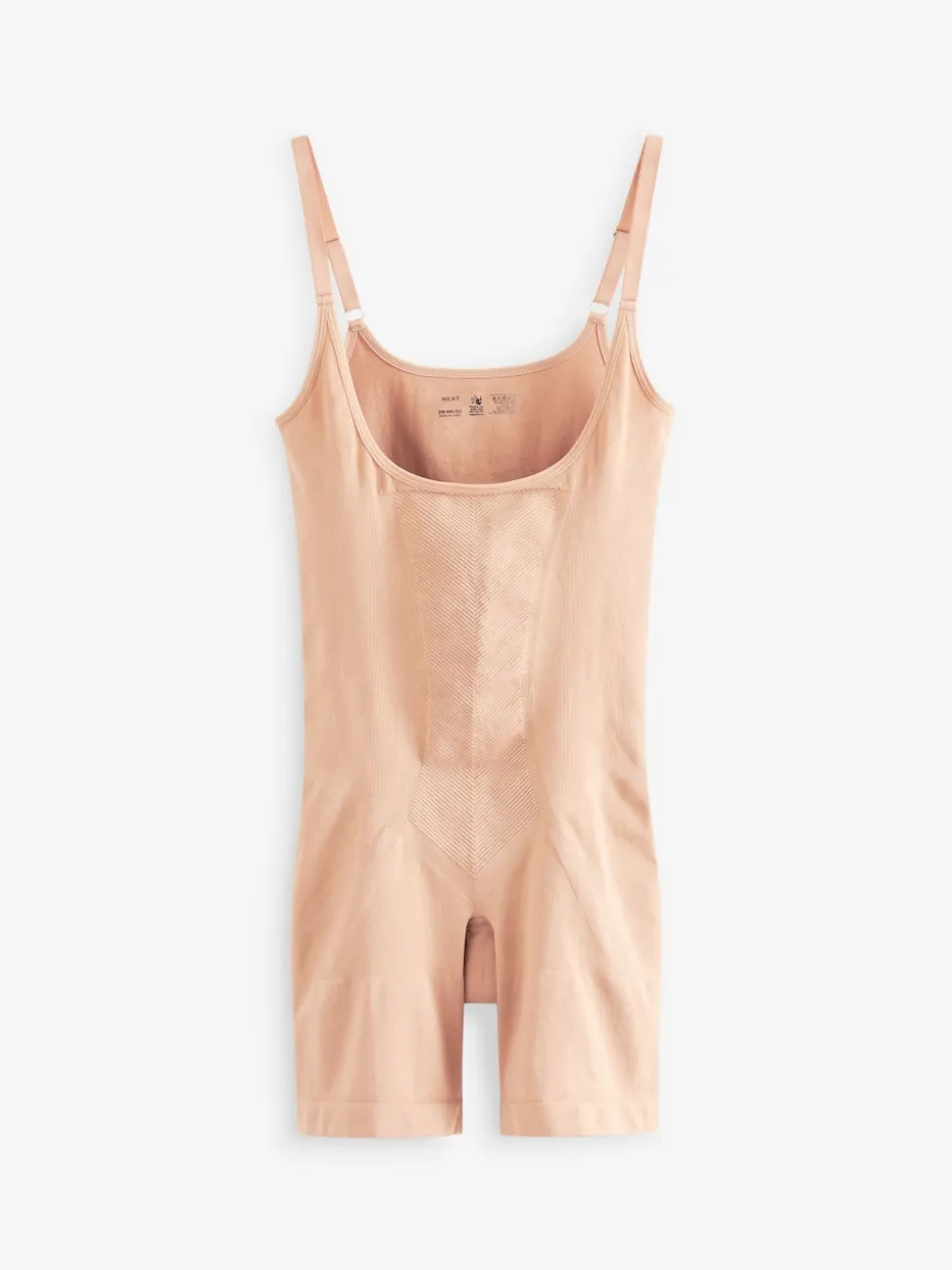 Couleur praline - Body gainant au ventre sans soutien-gorge