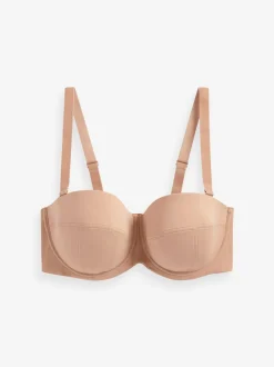 Couleur praline - Soutien-gorge sans bretelles F-K Ultimate Support légèrement rembourré