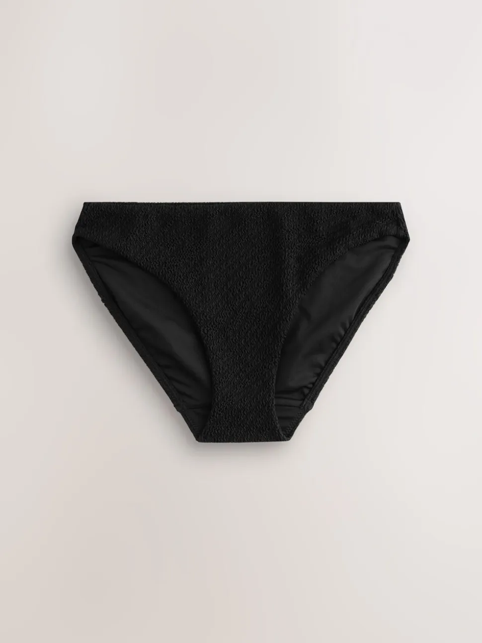 Crinkle noir - Bas de bikini