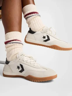 Crème - Converse Course Star Low Trainers