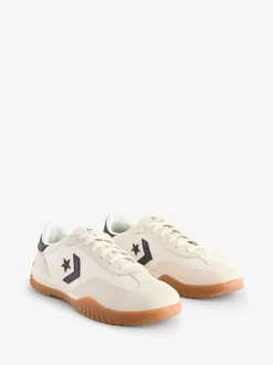 Crème - Converse Course Star Low Trainers