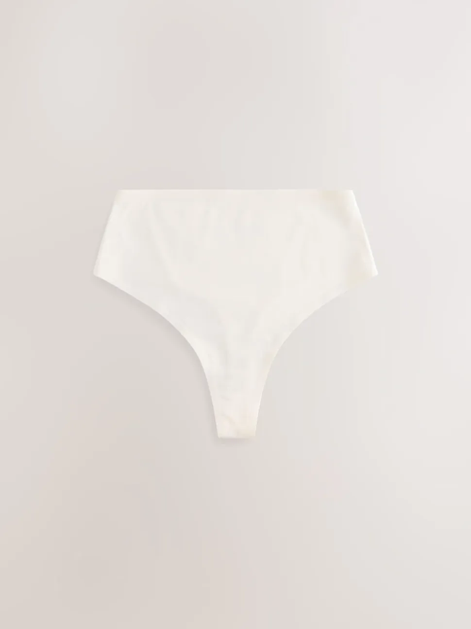 Crème - Culotte de coton mélangé de qualité supérieure avec contrôle de l'abdomen