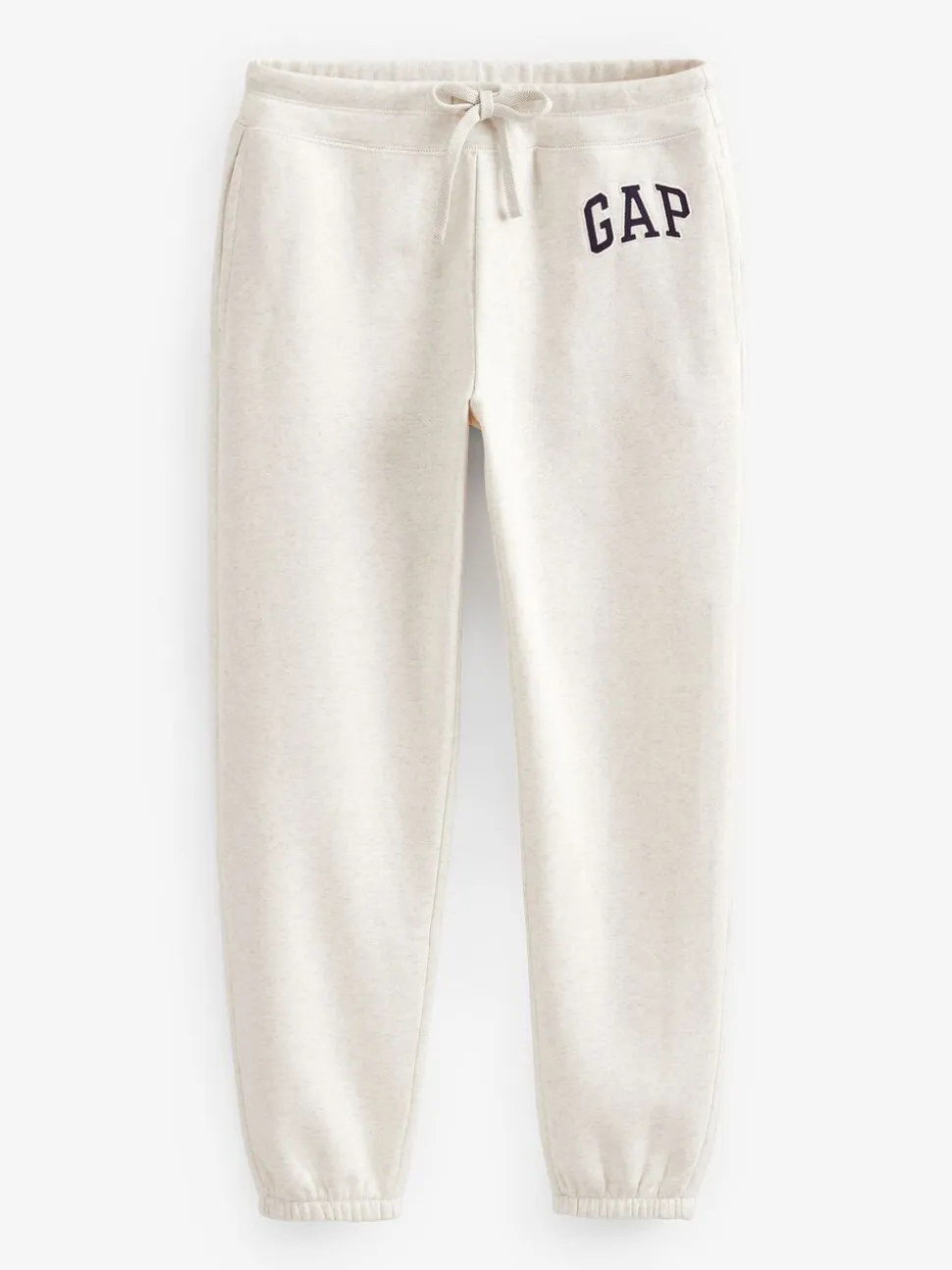 Crème - Jogging Gap droit à logo