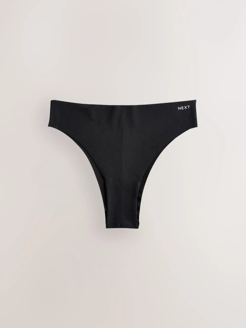 Crème/Rose/Noir - Lot de 3 culottes en coton majoritaire sans VPL
