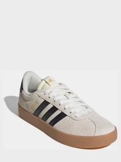 Écru - Adidas VL Court 3.0 Formateurs