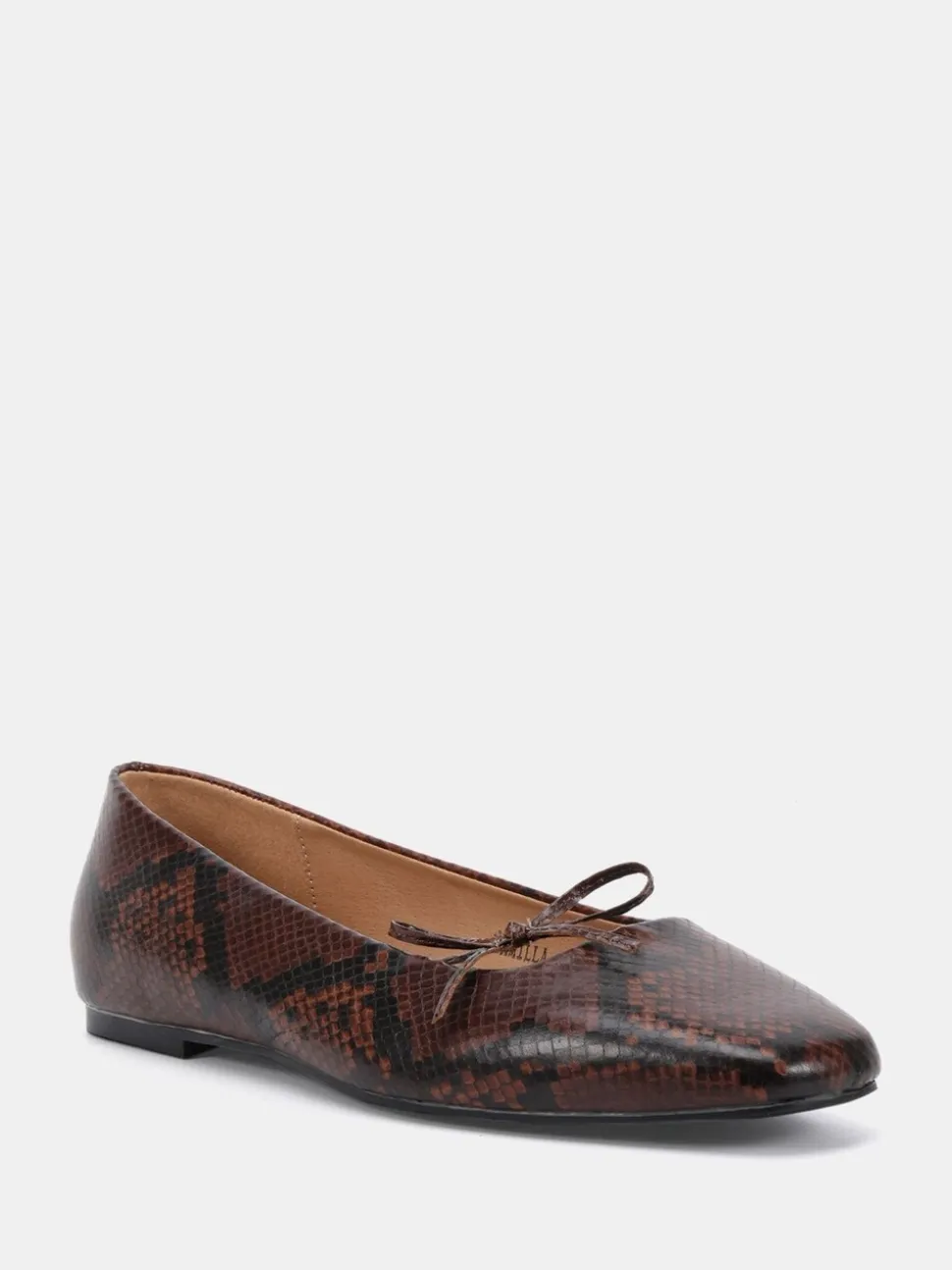 Écru - Ballerines Novo Camilla à nœud asymétrique