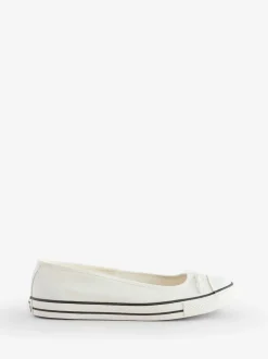 Écru - Converse Chuck Taylor All Star Dainty Ballerine Canvas