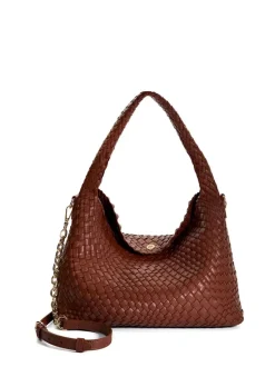 Écru - Dune London Large sac tissé délibérément