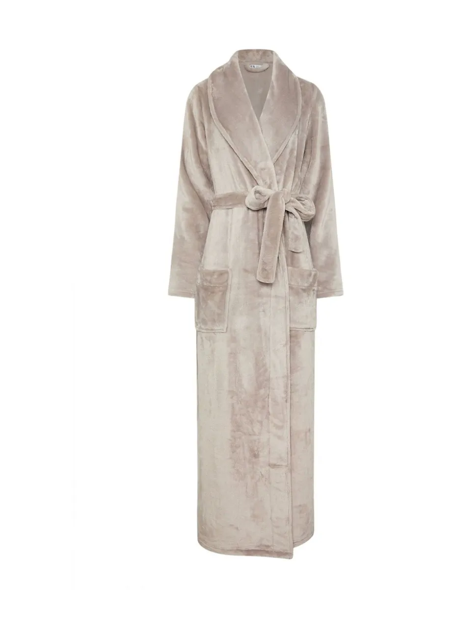 Écru - Long Tall Sally Peignoir châle Super Luxe Maxi
