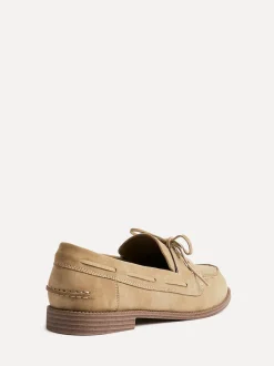 Écru - Mocassins Linzi Vanish à enfiler avec détails en dentelle