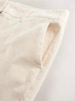écru - Pantalon bootcut N. Premium en velours côtelé