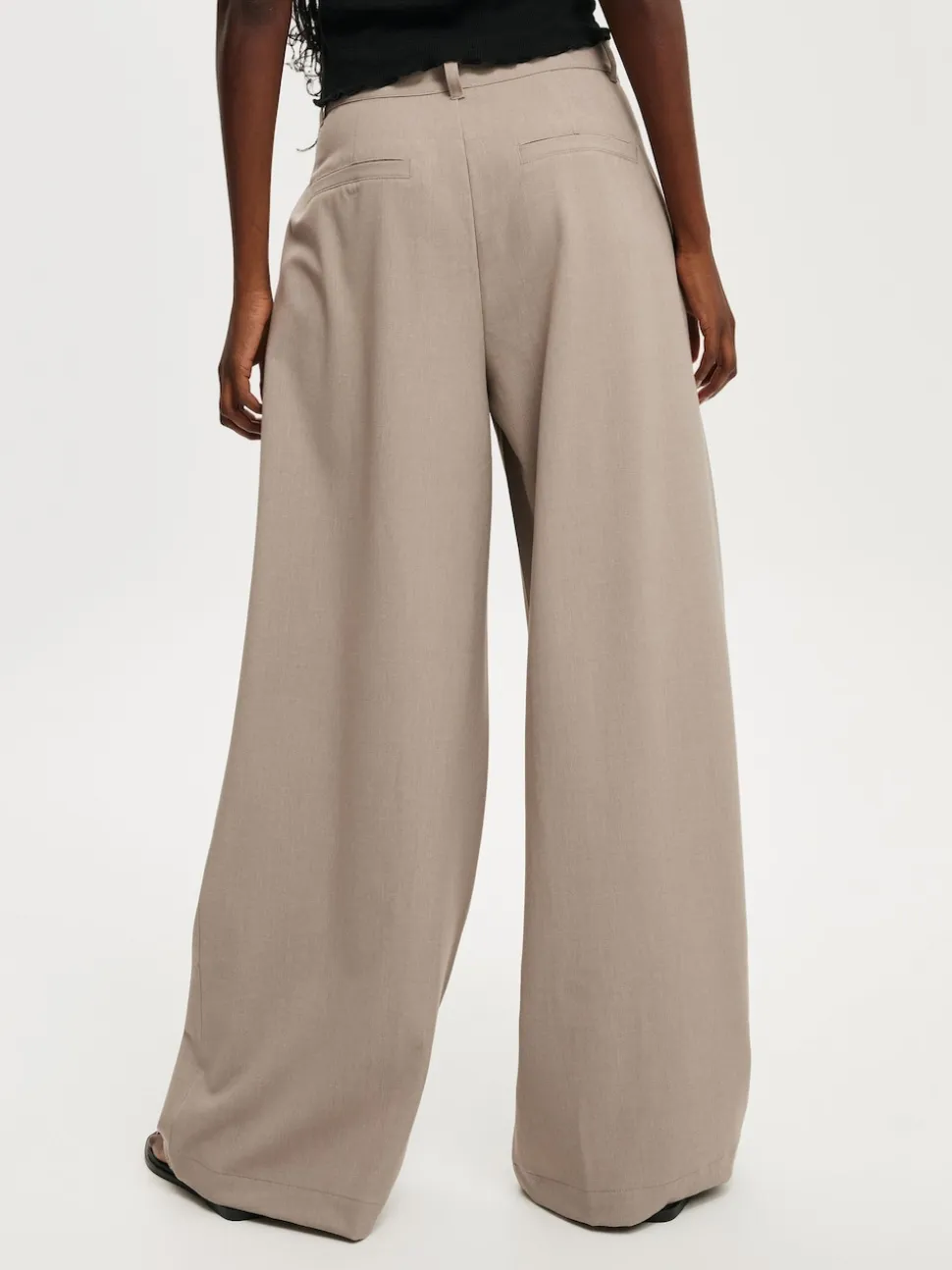 Écru - Pantalon plissé Cotton On Izzy