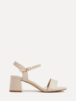 Écru - Sandales Linzi Darcie à talons bas et épais