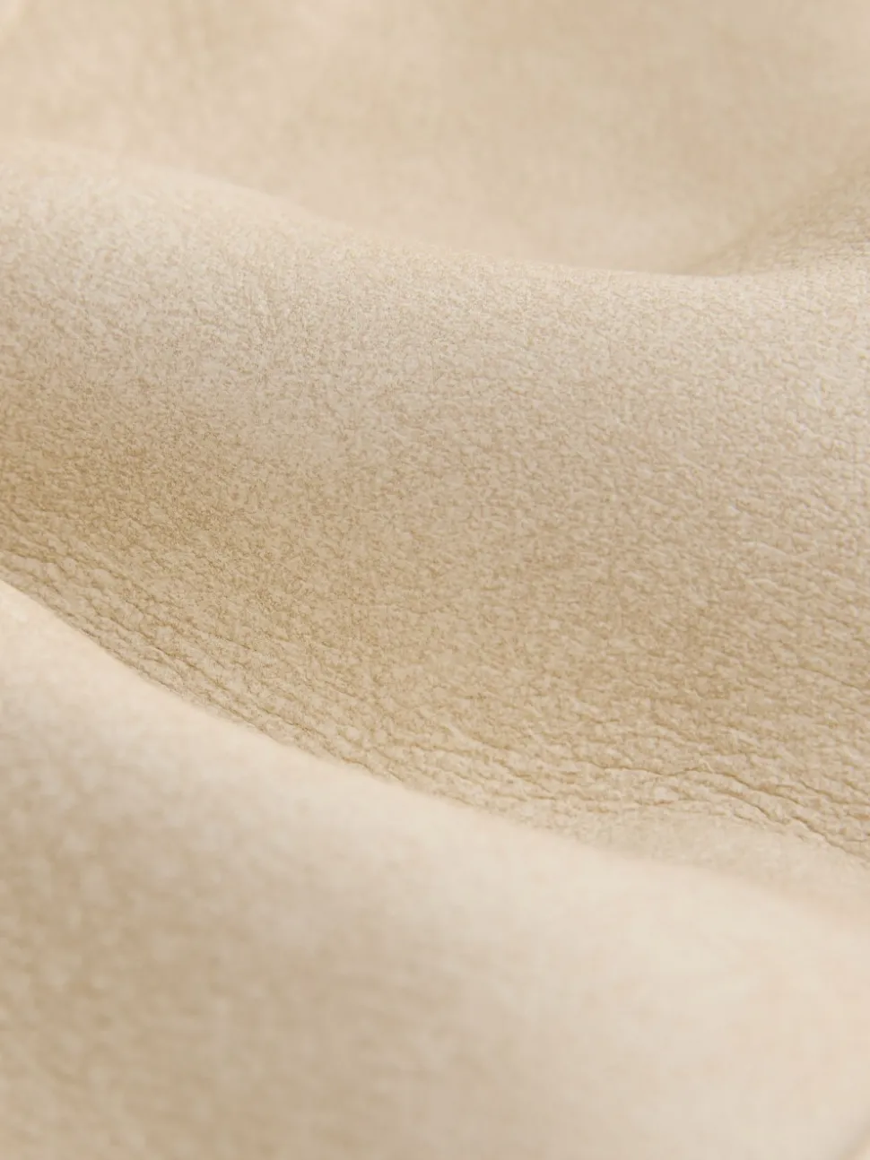 écrucrème - Veste aviateur à col cheminée doublé de peau de mouton