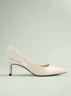 Cuir ivoire - Tabitha Simmons x Next Dela à talons pointus à bride arrière