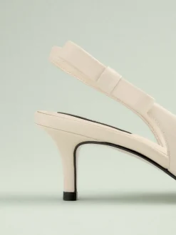 Cuir ivoire - Tabitha Simmons x Next Dela à talons pointus à bride arrière