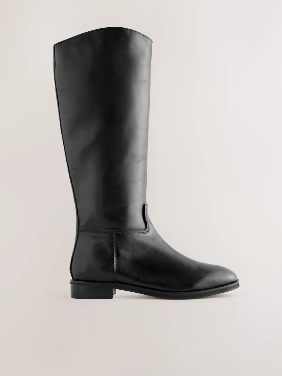Cuir noir - Bottes d’équitation Forever Comfort® Coupe standard avec mollet large
