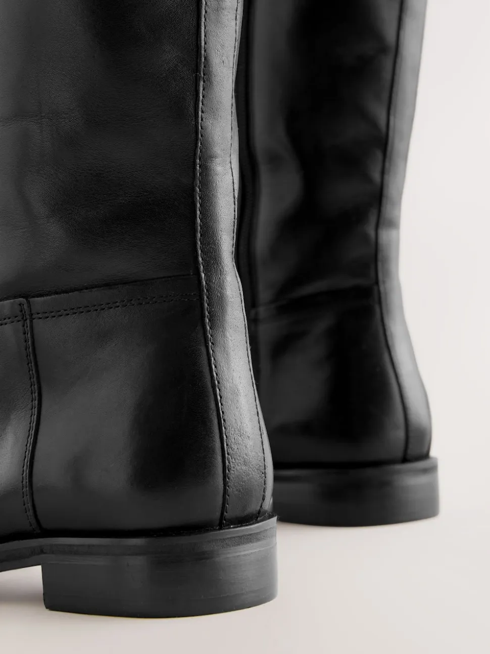 Cuir noir - Bottes d’équitation Forever Comfort® Coupe standard avec mollet large