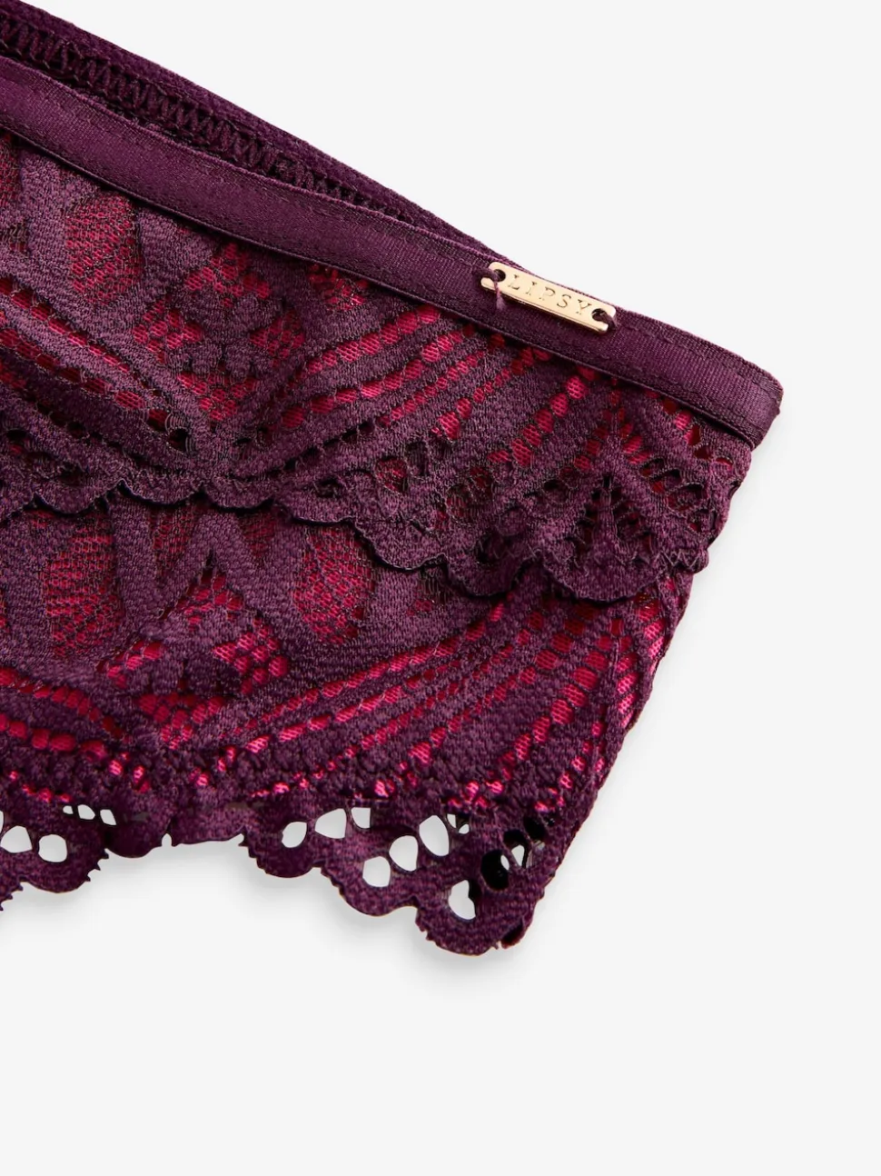 Culotte Lipsy en dentelle géométrique