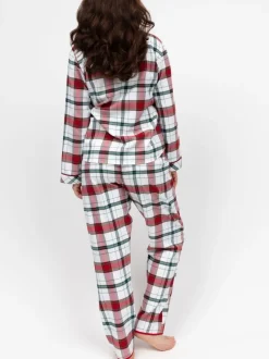 Cyberjammies Manches longues Carreaux Pyjama Set
