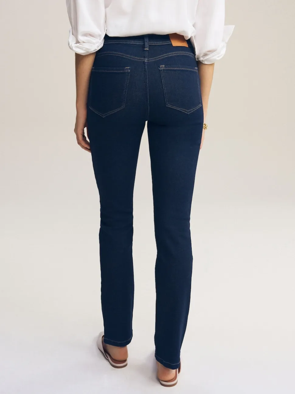 Délavage bleu - Jean slim super doux