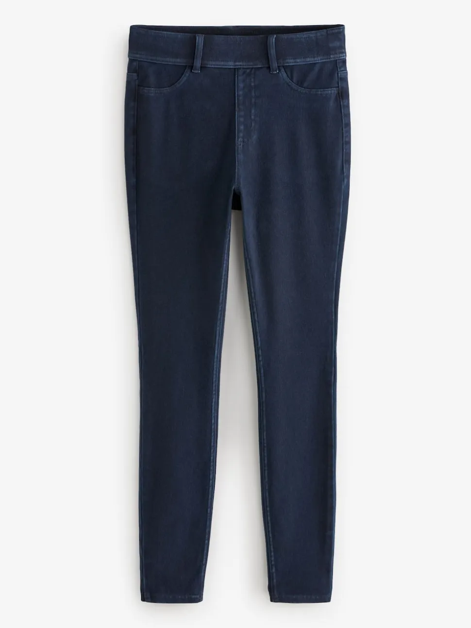 Délavage bleu - Leggings longs en denim de jersey
