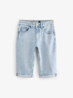 eau de javel - Bermuda en jean longueur Denim