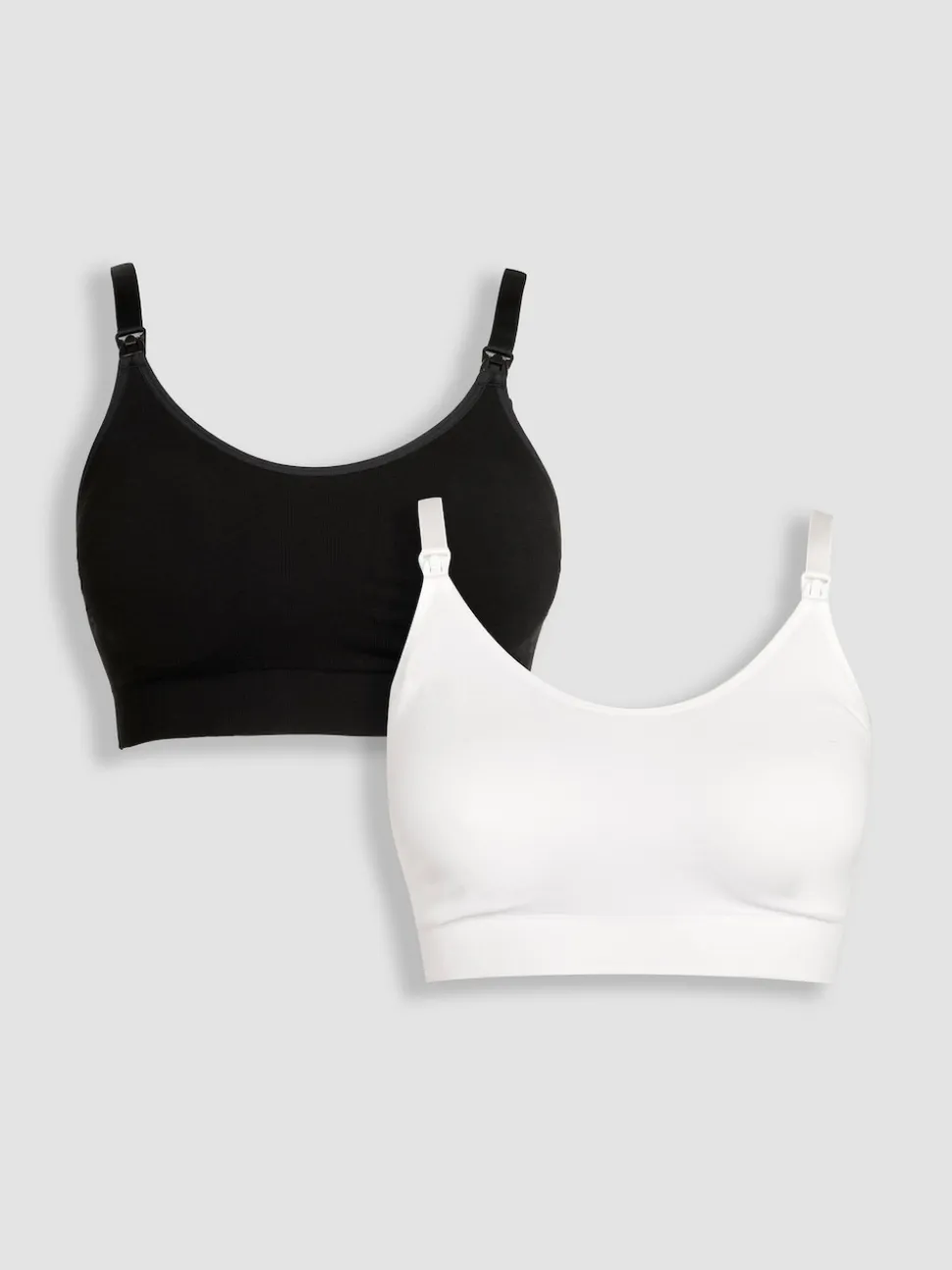 Emma Jane 2-Paquet d'allaitement en coton sans couture Soutiens-gorge