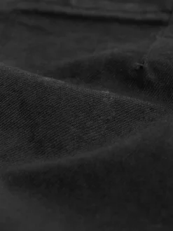 Enduit de noir - Mini jupe Jean