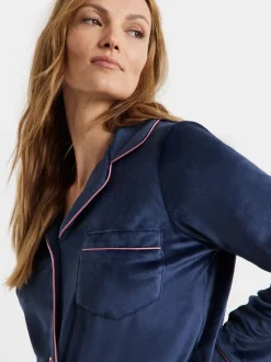 Ensemble de Pyjamas JD Williams en velours boutonné