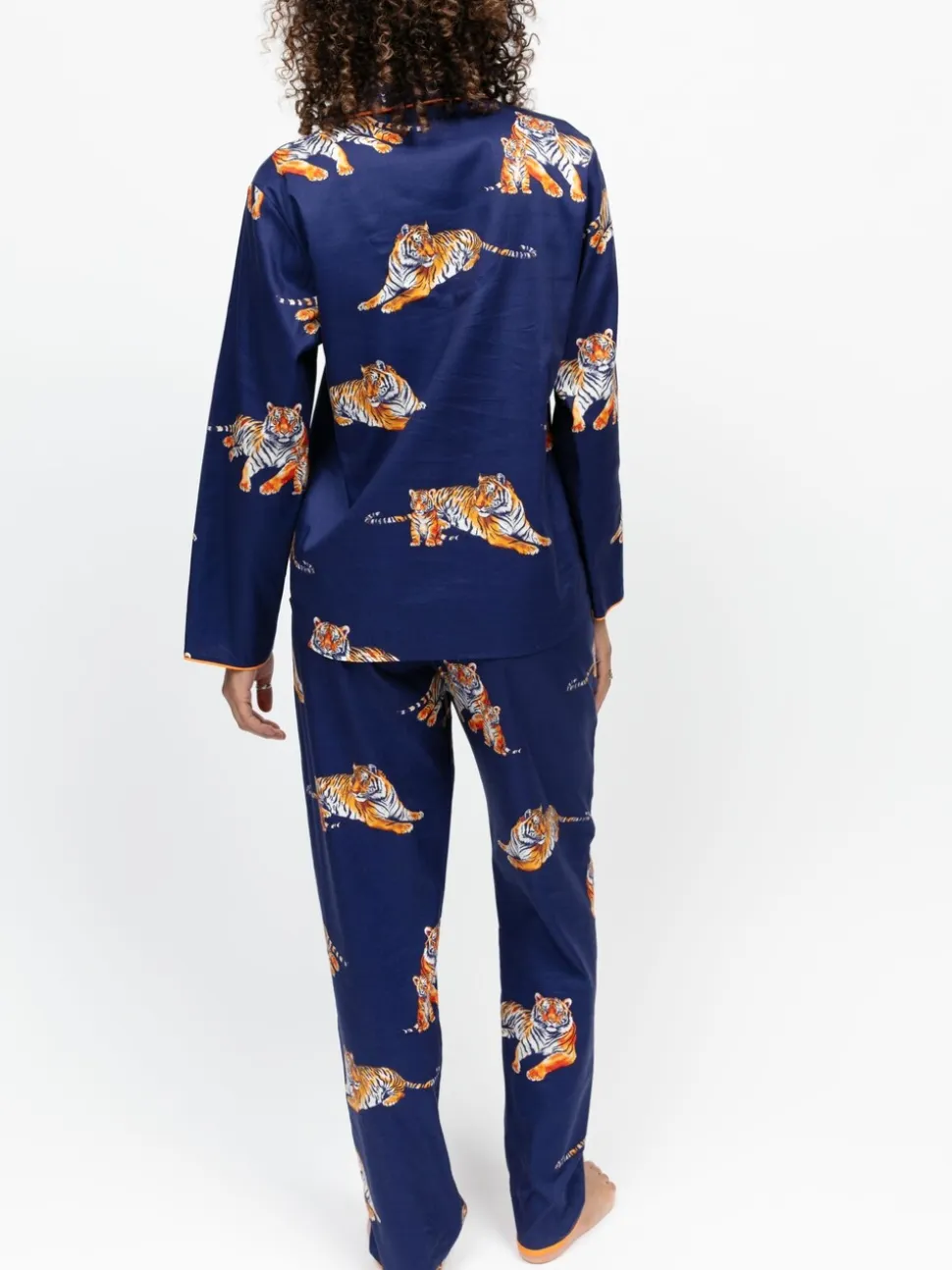 Ensemble pyjama Cyberjammies imprimé tigre à manches longues