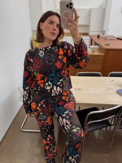 Ensemble pyjama Never Fully Dressed en coton évasé