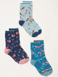 FatFace 3 paires de chaussettes