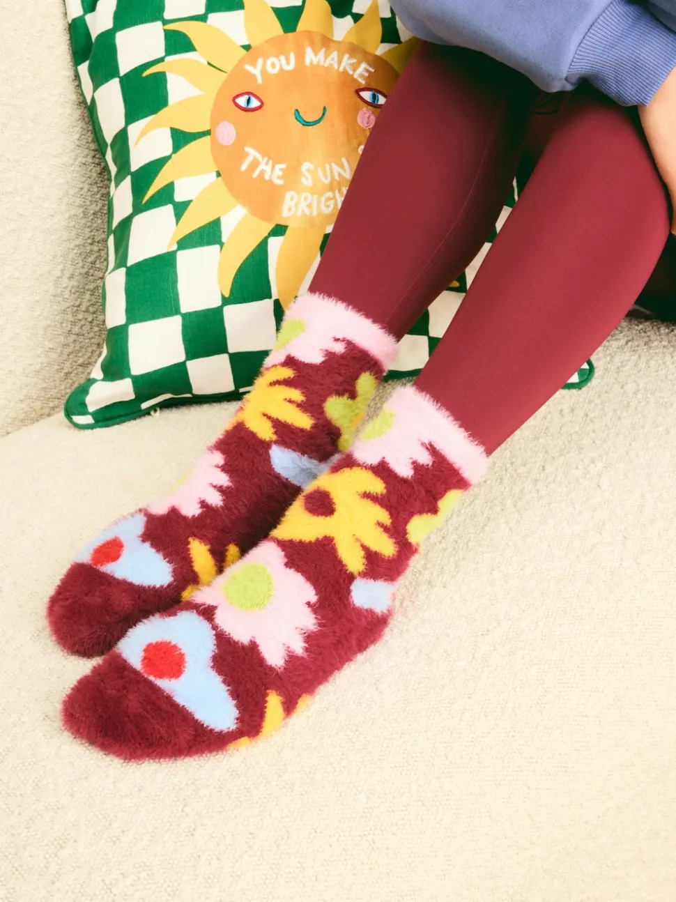 Fleuri - Chaussettes Eleanor Bowmer super douillettes