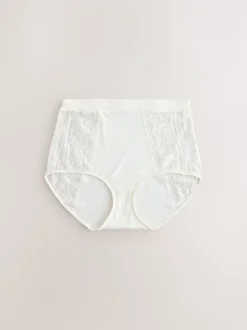 Fleuri - Lot de 3 culottes en modal et dentelle