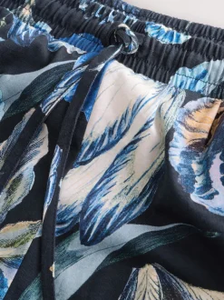 Floral bleu - Pyjama Kew Collection à manches longues