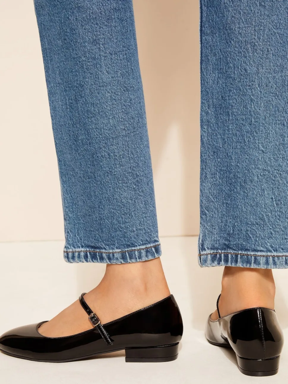 Friends Like These Ballerines Mary Jane en similicuir à bout rond