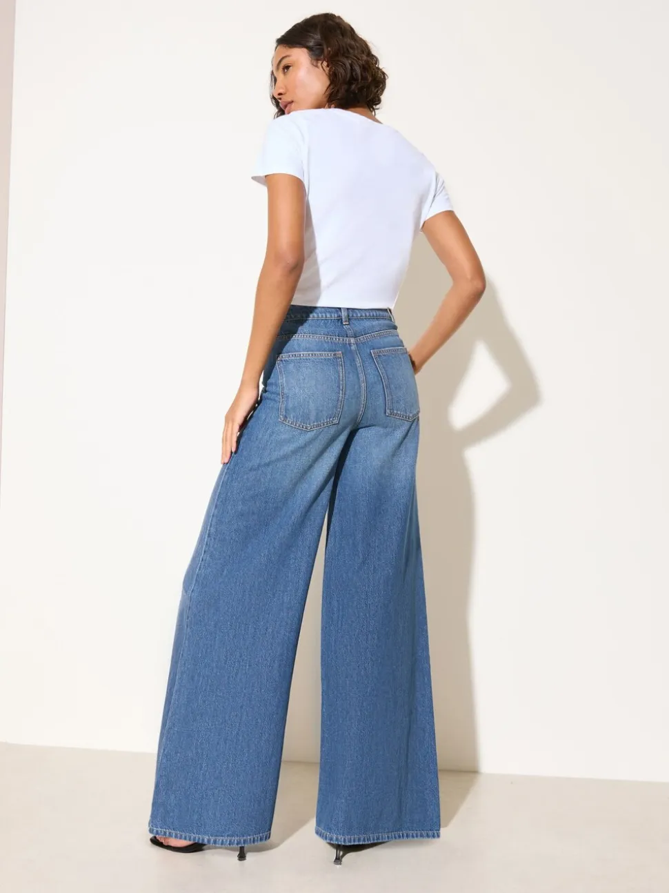Friends Like These Jeans Denim Jambe large