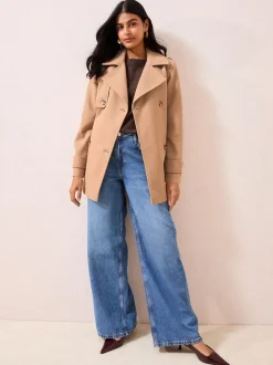Friends Like These trench douillet mi-long ceinturé