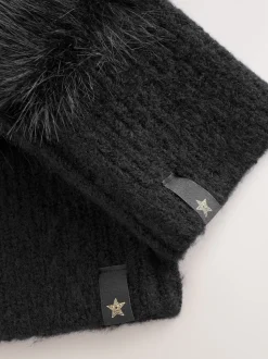 Gants Rockett St George en fausse fourrure