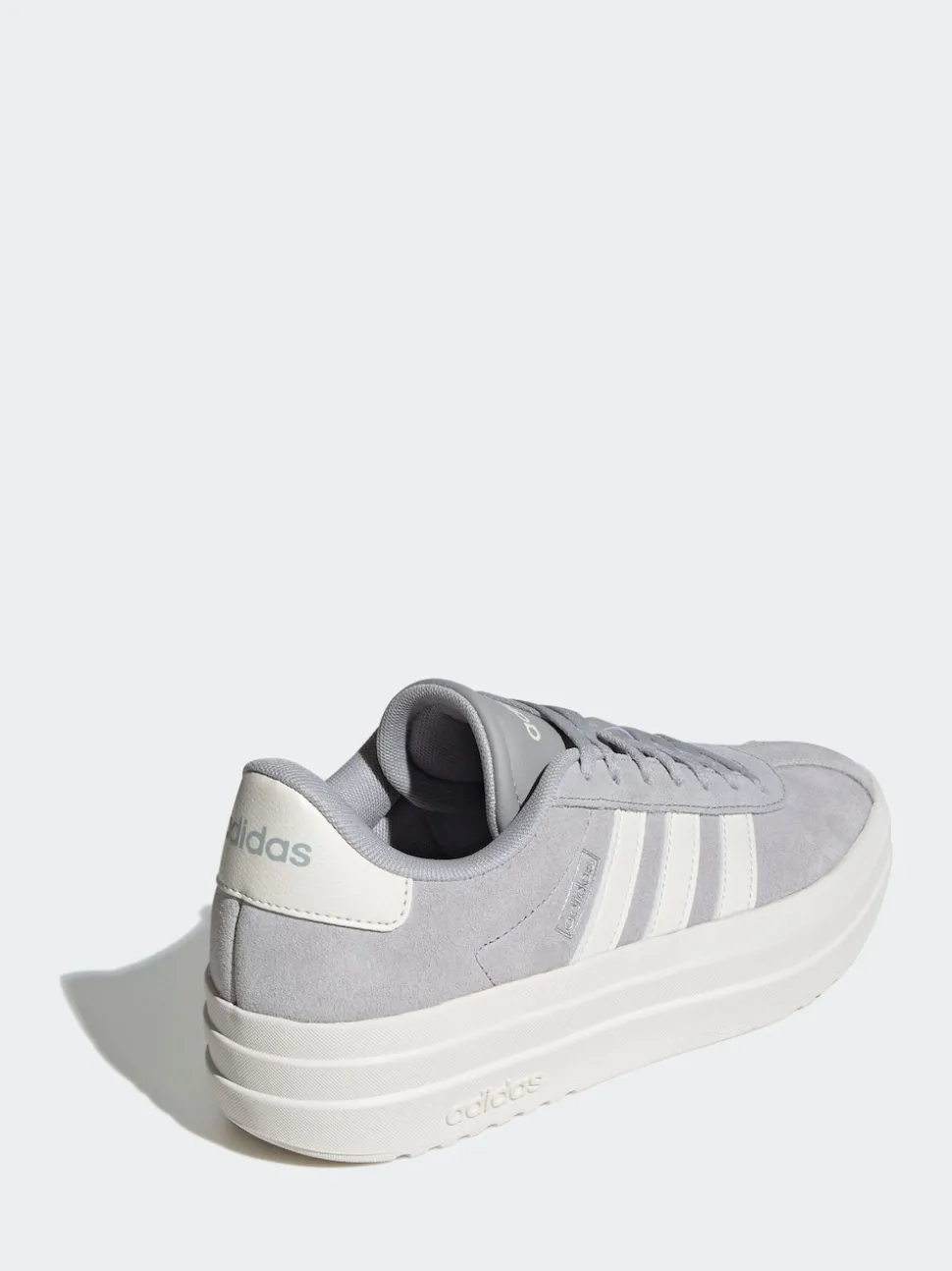 Gris - adidas baskets VL Court Bold