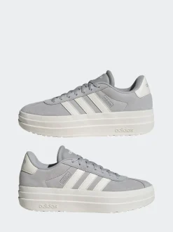 Gris - adidas baskets VL Court Bold