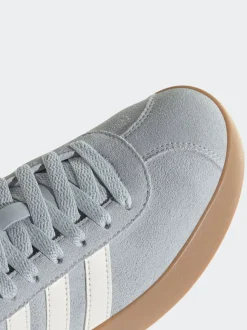 Gris - Adidas VL Court 3.0 Formateurs