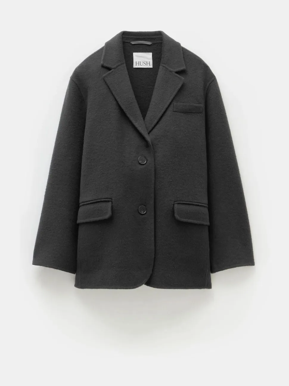Gris - Blazer Hush Pure Wool double face