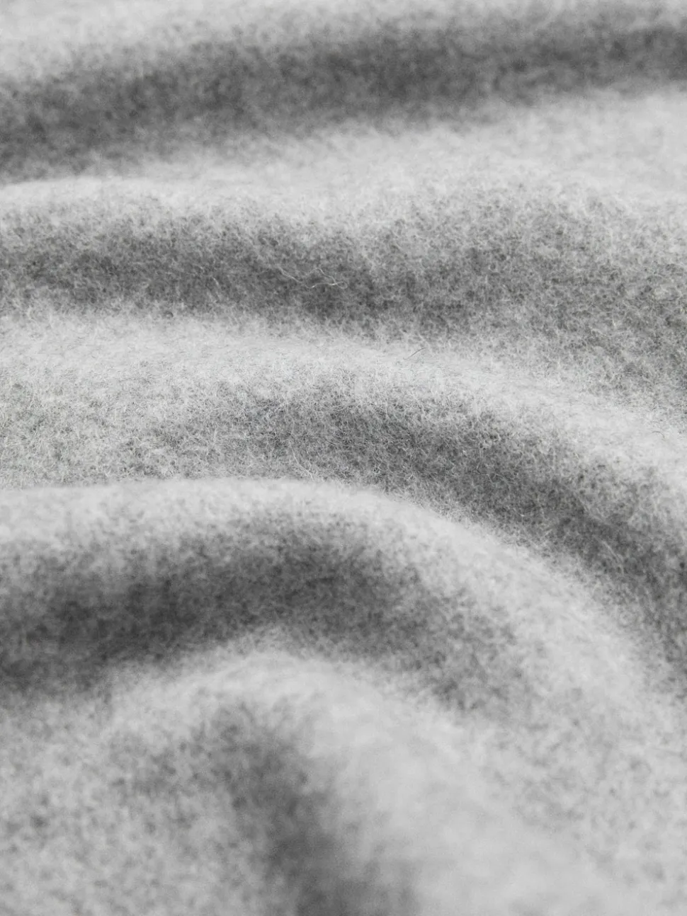 Gris - Écharpe N. Premium Made in Italy à poids moyen