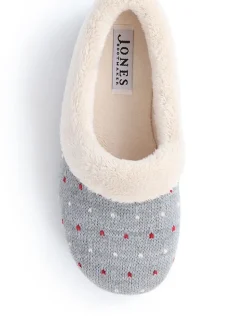 Gris - Chaussons Jones Bootmaker Floella Full