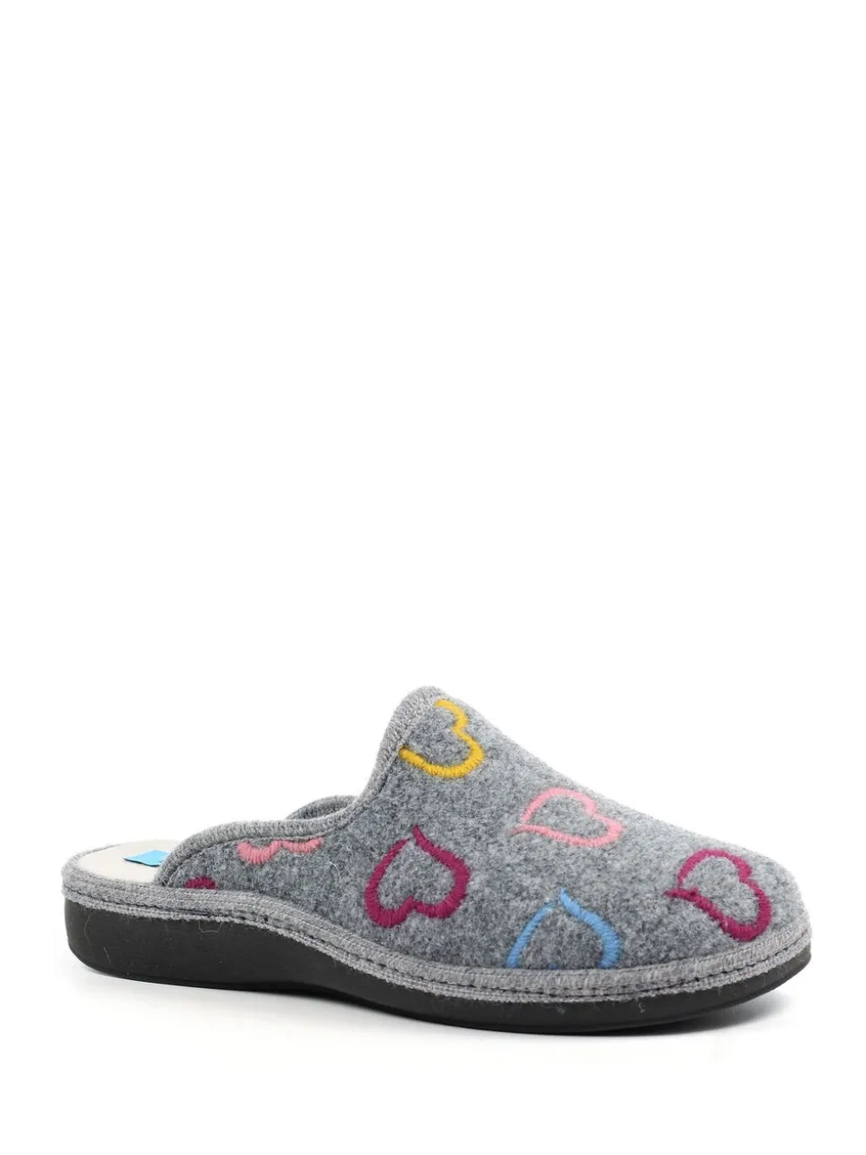 Gris - Chaussons Lunar style mule