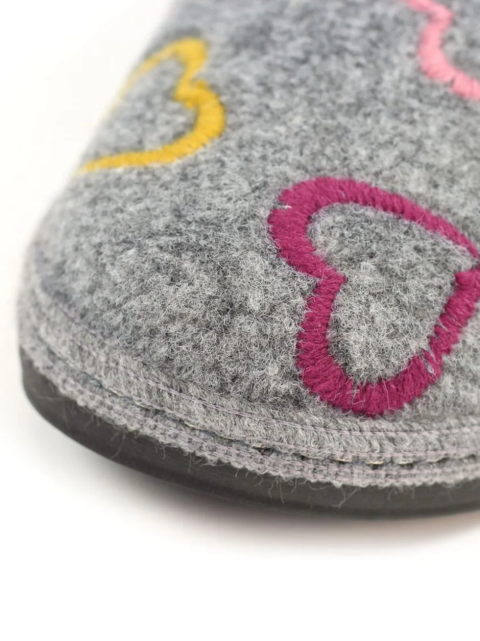 Gris - Chaussons Lunar style mule