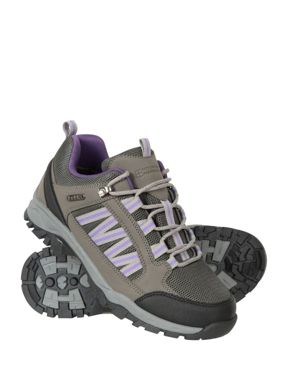 Gris - Chaussures de marche imperméables Mountain Warehouse Womens Path