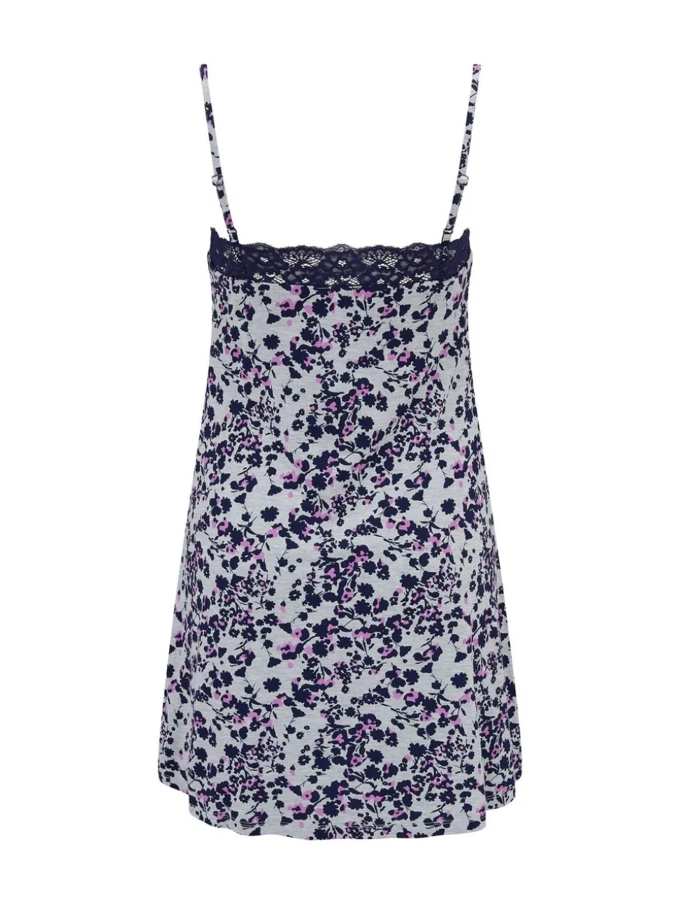 Gris - Chemise Pour Moi Sofa Loves Dentelle support caché en jersey fendu